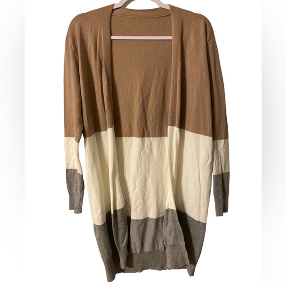 Amazon Sweaters - Color block Cardigan